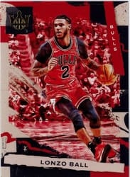 2021-22 Panini Court Kings Base Set Lonzo Ball #22 card