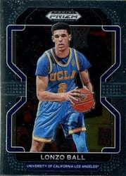 2022 Panini Prizm Draft Picks Base Set Lonzo Ball #35 card