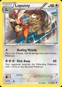 Boundaries Crossed Lopunny #117 card