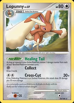 Legends Awakened Lopunny #33 card