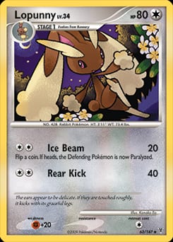 Supreme Victors Lopunny #63 card