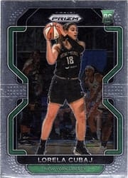 2022 Panini Prizm WNBA Base Set Lorela Cubaj #193 card
