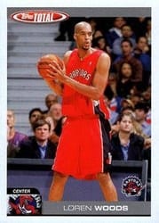 2004-05 Topps Total Base Set Loren Woods #234 card