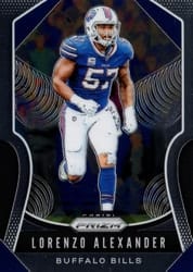 2019 Panini Prizm Base Set Lorenzo Alexander #6 card