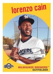 2018 Topps Archives Base Set Lorenzo Cain #94 card