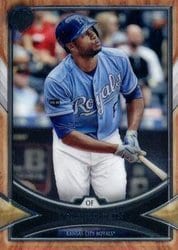 2018 Topps Tribute Base Set Lorenzo Cain #17 card