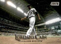 2019 Stadium Club Base Set Lorenzo Cain #172 card