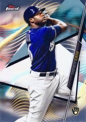 2020 Finest Base Set Lorenzo Cain #36 card