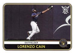 2020 Topps Big League Base Set Lorenzo Cain #19 card