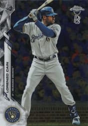 2020 Topps Chrome Ben Baller Edition Base Set Lorenzo Cain #153 card