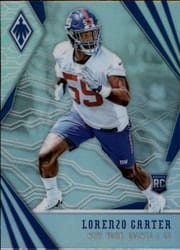 2018 Panini Phoenix Base Set Lorenzo Carter #162 card