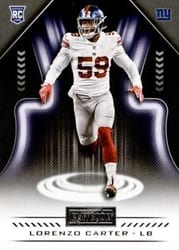 2018 Panini Playbook Base Set Lorenzo Carter #169 card