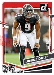 2023 Donruss Base Set Lorenzo Carter #16 card
