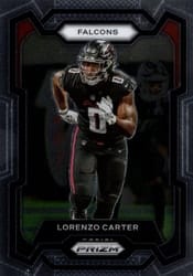 2023 Panini Prizm Base Set Lorenzo Carter #16 card