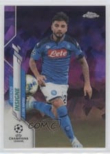 2019 Topps Chrome UEFA Champions League Sapphire Lorenzo Insigne #97 card