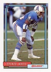 1992 Topps Base Set Lorenzo White #99 card