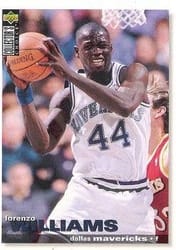 1995-96 Collector's Choice Base Set Lorenzo Williams #290 card