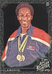 2019 Topps Allen & Ginter X Base Set Loretta Claiborne #163 card