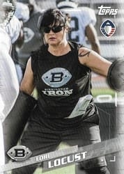 2019 Topps AAF Base Set Lori Locust #42 card