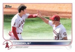2022 Topps Base Set Los Angeles Angels #159 card