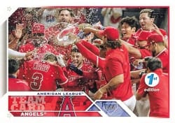 2023 Topps 1st Edition Base Set Los Angeles Angels #93 card