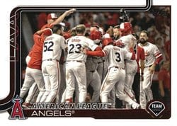 2025 Topps Base Set Los Angeles Angels #85 card