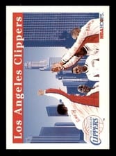 1992-93 Hoops Base Set Los Angeles Clippers #277 card