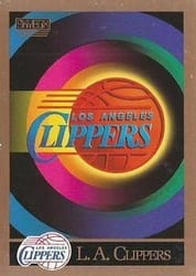 1990-91 SkyBox Base Set Los Angeles Clippers Logo/Checklist #339 card