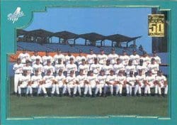 2001 Topps Base Set Los Angeles Dodgers #766 card