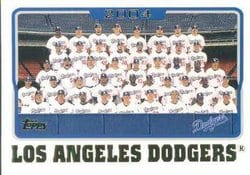 2005 Topps Base Set Los Angeles Dodgers #652 card