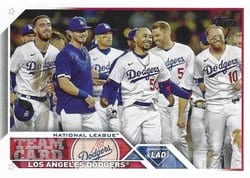 2023 Topps Base Set Los Angeles Dodgers #219 card