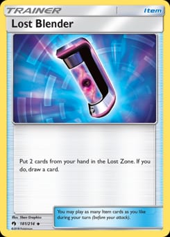 Lost Thunder Lost Blender #181 card