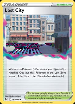Lost Origin Lost City #161 card