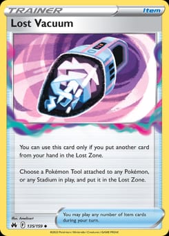Crown Zenith Lost Vacuum #135 card