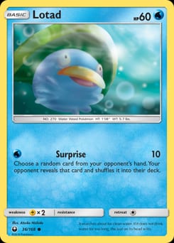 Celestial Storm Lotad #36 card