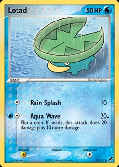 Deoxys Lotad #63 card