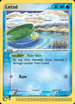 Sandstorm Lotad #66 card