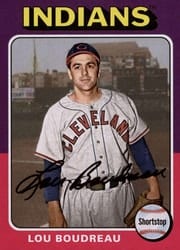 2019 Topps Archives Base Set Lou Boudreau #106 card