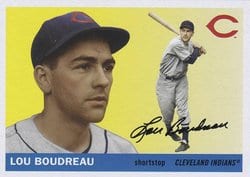 2020 Topps Archives Base Set Lou Boudreau #53 card