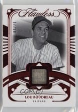 2024 Panini Flawless Legendary Memorabilia Lou Boudreau #FL-LBD card