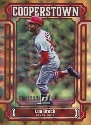 2023 Donruss Cooperstown Lou Brock #CT2 card
