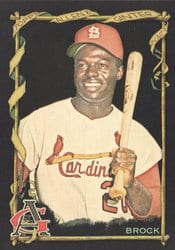 2023 Topps Allen & Ginter X Base Set Lou Brock #89 card