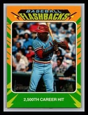 2024 Topps Heritage Baseball Flashbacks Lou Brock #BF-10 card