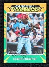 2024 Topps Heritage Mini Baseball Flashbacks Lou Brock #BF-10 card