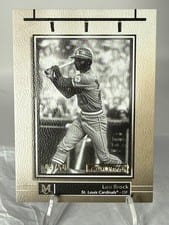 2024 Topps Museum Collection Private Viewing Lou Brock #PV-11 card