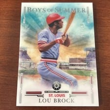 2025 Panini Boys of Summer Base Set Lou Brock #73 card