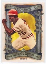 2024 Topps Allen & Ginter Cycle Succession Lou Brock (St. Louis Cardinals) #CS-6 card