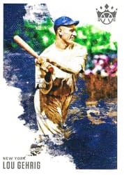 2020 Panini Diamond Kings Base Set Lou Gehrig #18 card