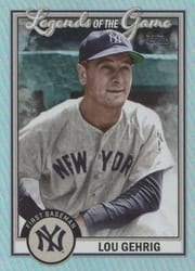 2023 Topps Legends of the Game Lou Gehrig #LG-11 card