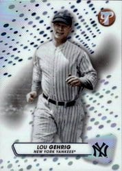 2023 Topps Pristine Base Set Lou Gehrig #25 card